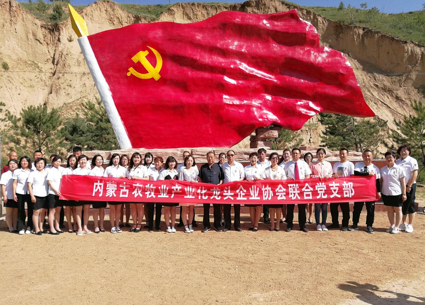內(nèi)蒙古農(nóng)牧業(yè)產(chǎn)業(yè)化龍頭企業(yè)協(xié)會(huì)走進(jìn)石人灣村開展“辦實(shí)事、解難題，送溫暖，傳黨恩”公益活動(dòng)